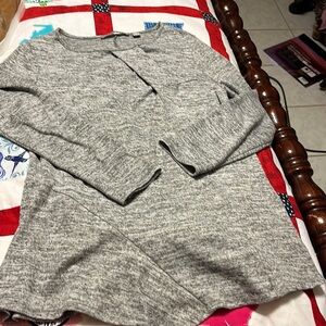A gray lightweight sweater Valerie Stevens size medium